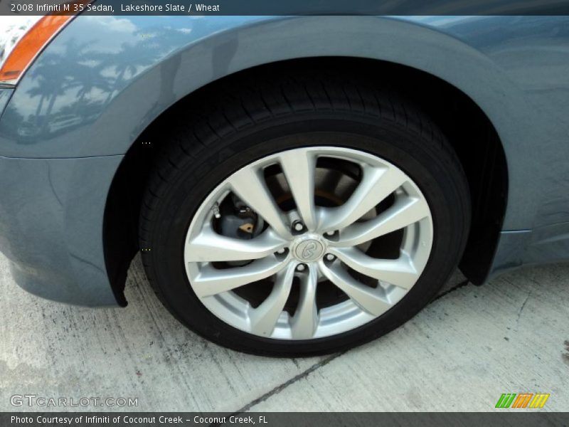 Lakeshore Slate / Wheat 2008 Infiniti M 35 Sedan