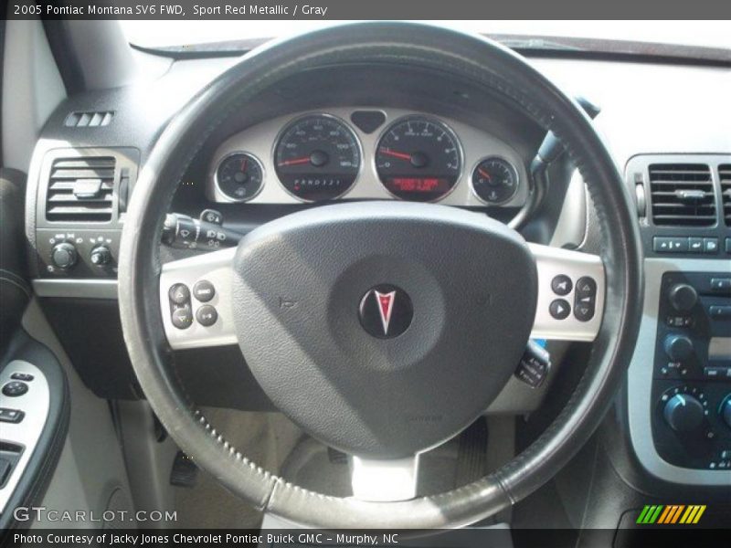Sport Red Metallic / Gray 2005 Pontiac Montana SV6 FWD