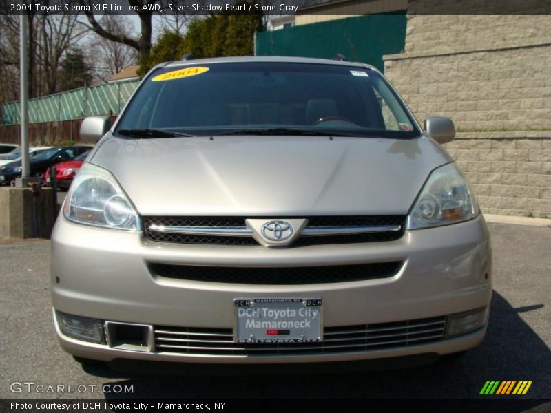 Silver Shadow Pearl / Stone Gray 2004 Toyota Sienna XLE Limited AWD
