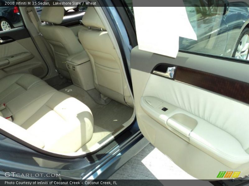 Lakeshore Slate / Wheat 2008 Infiniti M 35 Sedan