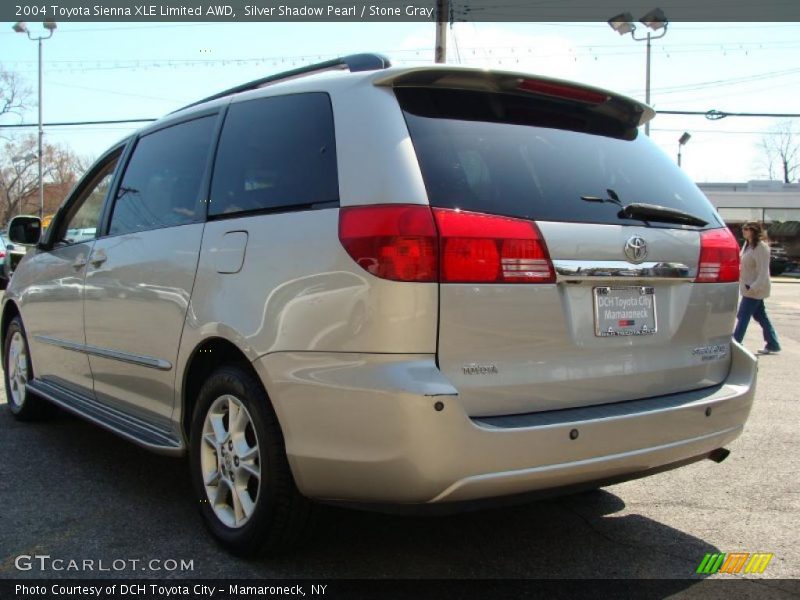 Silver Shadow Pearl / Stone Gray 2004 Toyota Sienna XLE Limited AWD