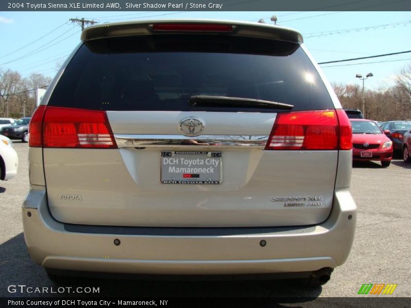 Silver Shadow Pearl / Stone Gray 2004 Toyota Sienna XLE Limited AWD