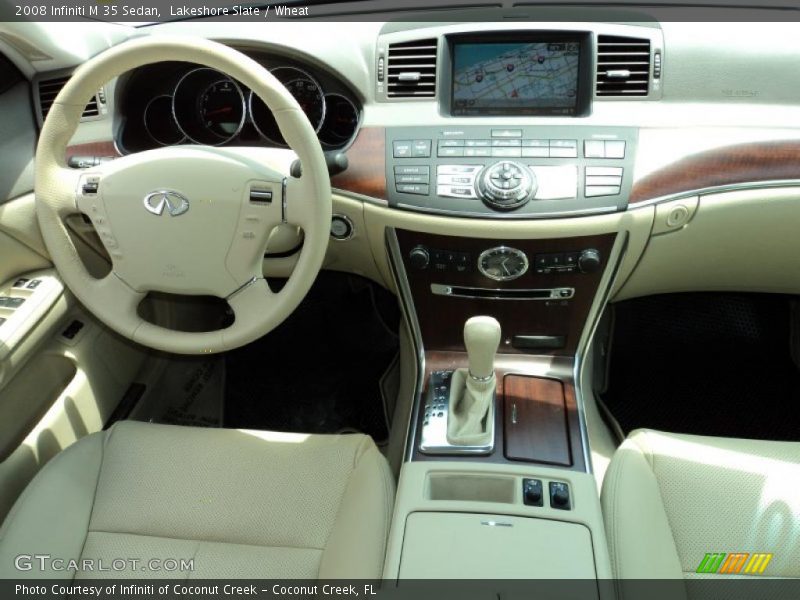 Dashboard of 2008 M 35 Sedan