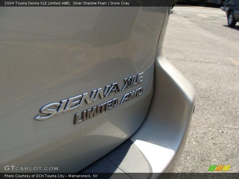 Silver Shadow Pearl / Stone Gray 2004 Toyota Sienna XLE Limited AWD