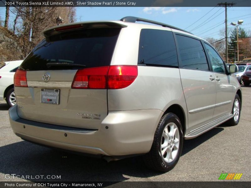Silver Shadow Pearl / Stone Gray 2004 Toyota Sienna XLE Limited AWD