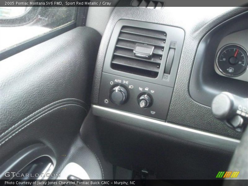 Sport Red Metallic / Gray 2005 Pontiac Montana SV6 FWD