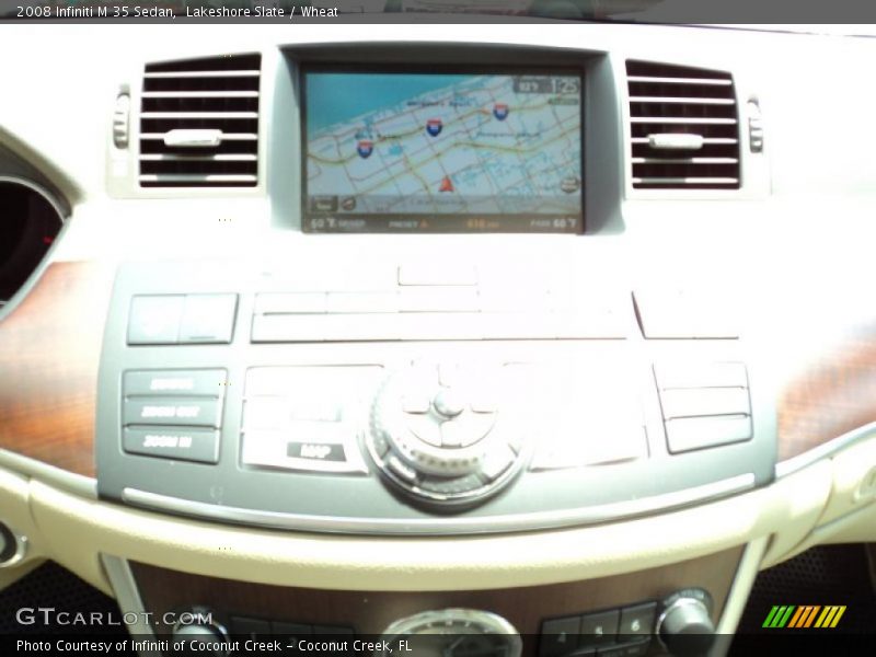 Lakeshore Slate / Wheat 2008 Infiniti M 35 Sedan