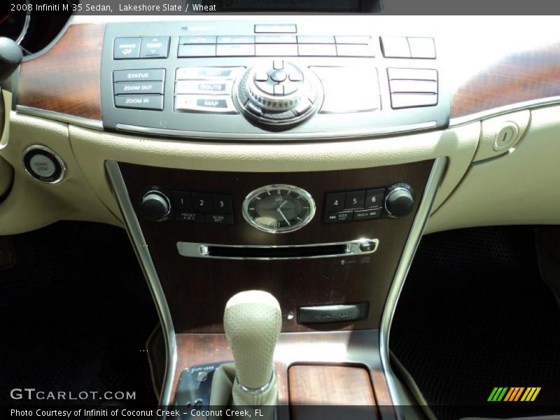 Lakeshore Slate / Wheat 2008 Infiniti M 35 Sedan