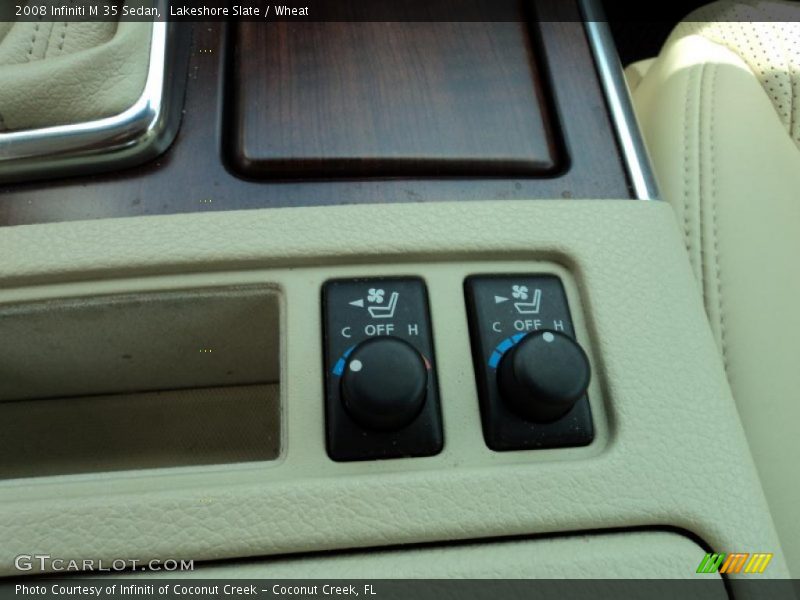 Lakeshore Slate / Wheat 2008 Infiniti M 35 Sedan