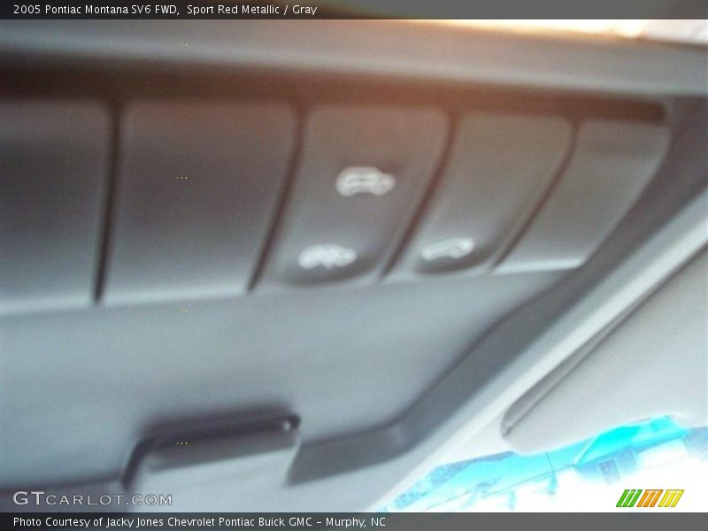 Sport Red Metallic / Gray 2005 Pontiac Montana SV6 FWD