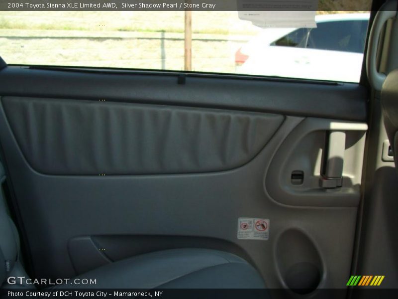 Silver Shadow Pearl / Stone Gray 2004 Toyota Sienna XLE Limited AWD