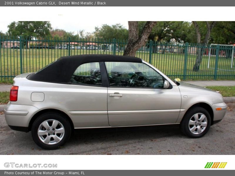 Desert Wind Metallic / Black 2001 Volkswagen Cabrio GLX