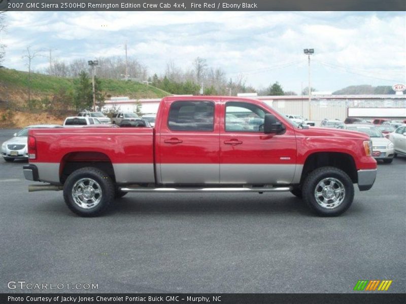  2007 Sierra 2500HD Remington Edition Crew Cab 4x4 Fire Red