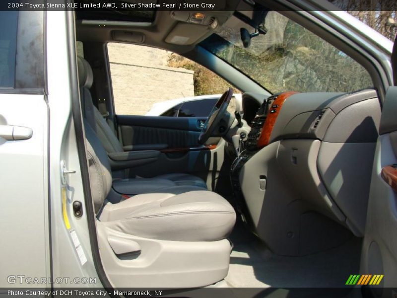 Silver Shadow Pearl / Stone Gray 2004 Toyota Sienna XLE Limited AWD