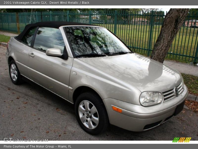 Front 3/4 View of 2001 Cabrio GLX