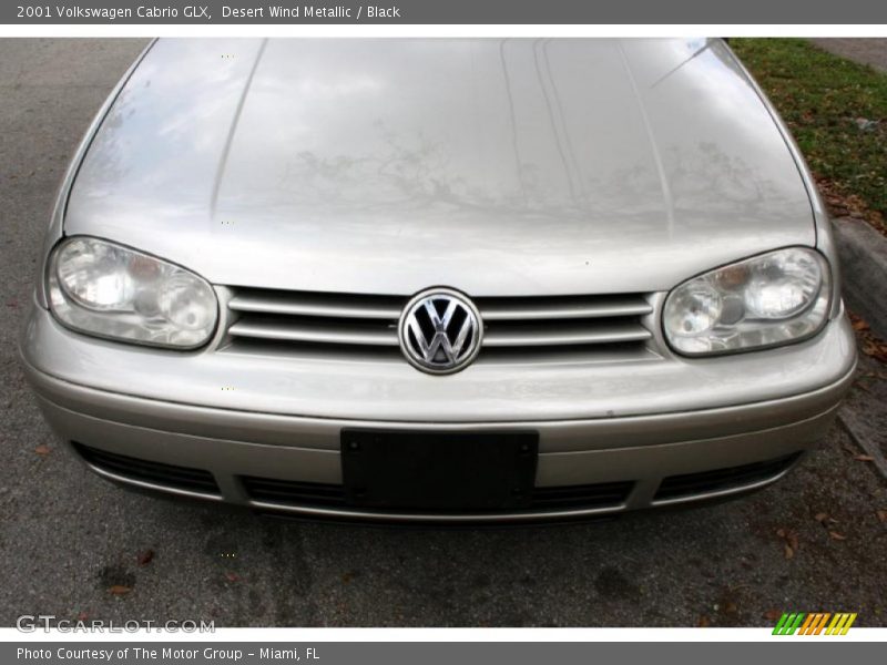 Desert Wind Metallic / Black 2001 Volkswagen Cabrio GLX