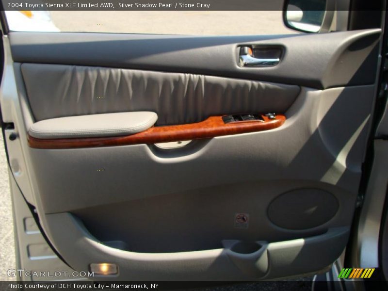 Silver Shadow Pearl / Stone Gray 2004 Toyota Sienna XLE Limited AWD