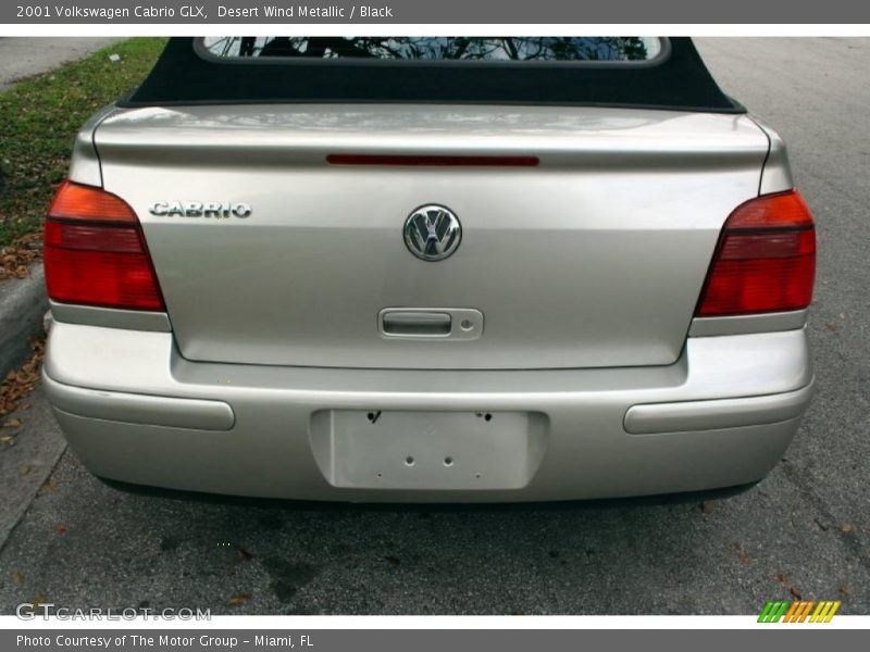 Desert Wind Metallic / Black 2001 Volkswagen Cabrio GLX