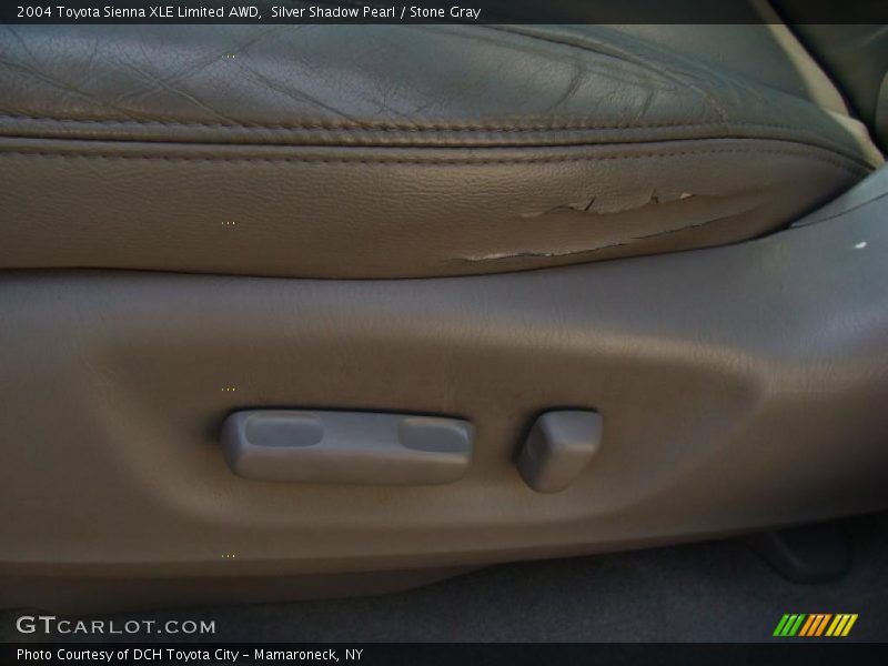 Silver Shadow Pearl / Stone Gray 2004 Toyota Sienna XLE Limited AWD