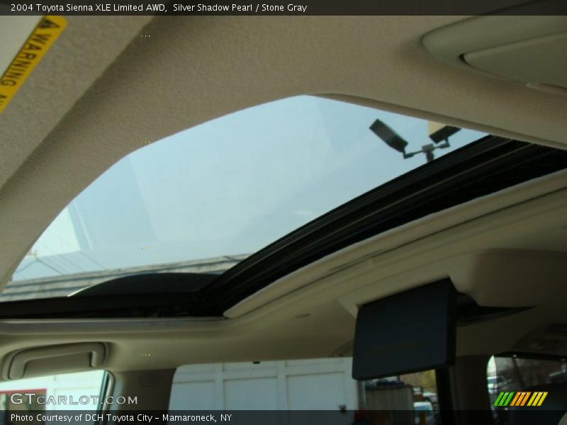 Silver Shadow Pearl / Stone Gray 2004 Toyota Sienna XLE Limited AWD