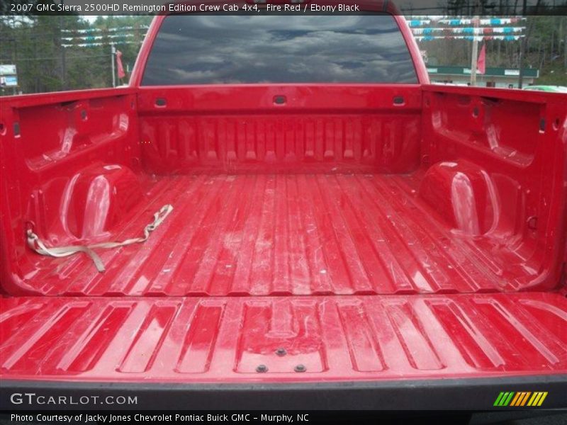  2007 Sierra 2500HD Remington Edition Crew Cab 4x4 Trunk