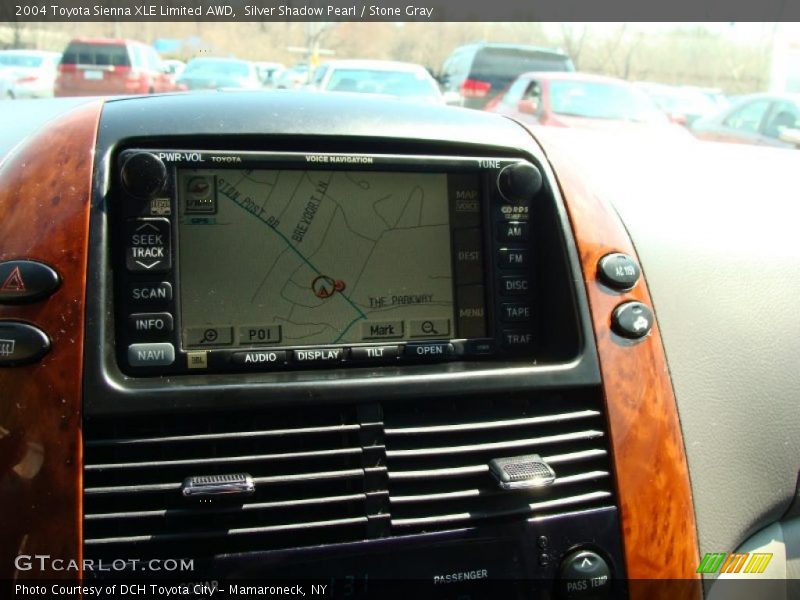 Silver Shadow Pearl / Stone Gray 2004 Toyota Sienna XLE Limited AWD