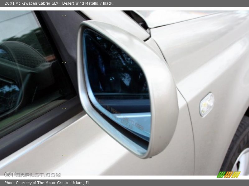 Desert Wind Metallic / Black 2001 Volkswagen Cabrio GLX