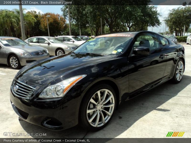 Front 3/4 View of 2008 G 37 Coupe