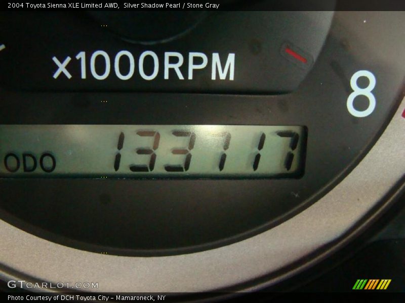 Silver Shadow Pearl / Stone Gray 2004 Toyota Sienna XLE Limited AWD