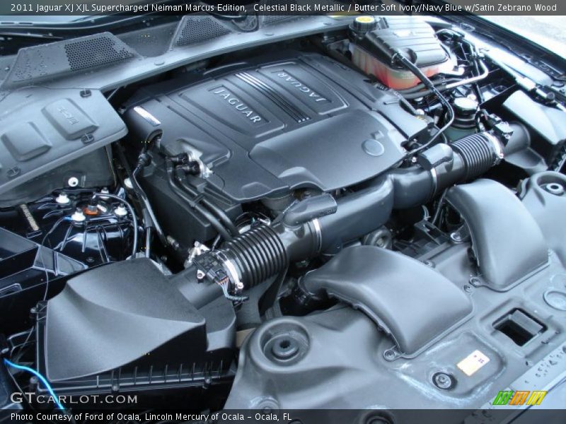  2011 XJ XJL Supercharged Neiman Marcus Edition Engine - 5.0 Liter Supercharged GDI DOHC 32-Valve VVT V8