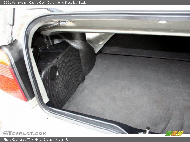Desert Wind Metallic / Black 2001 Volkswagen Cabrio GLX
