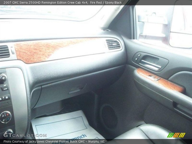 Fire Red / Ebony Black 2007 GMC Sierra 2500HD Remington Edition Crew Cab 4x4
