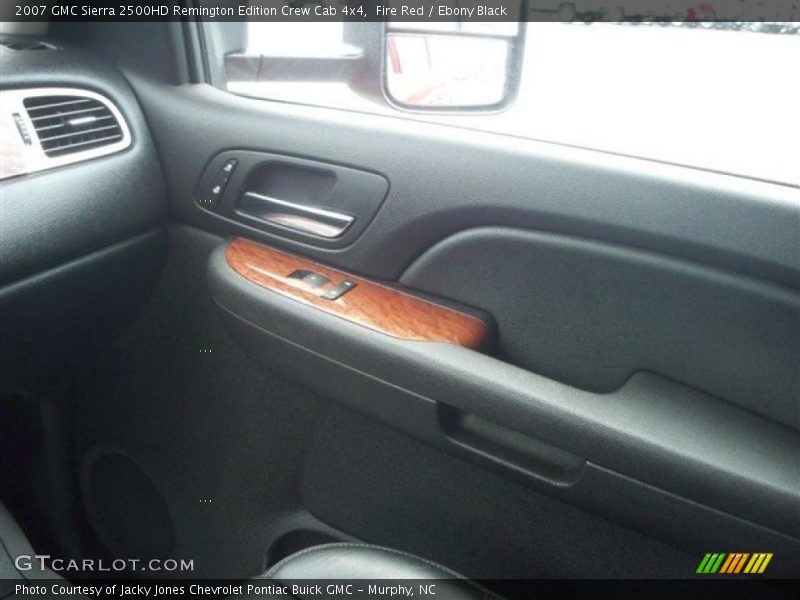 Fire Red / Ebony Black 2007 GMC Sierra 2500HD Remington Edition Crew Cab 4x4