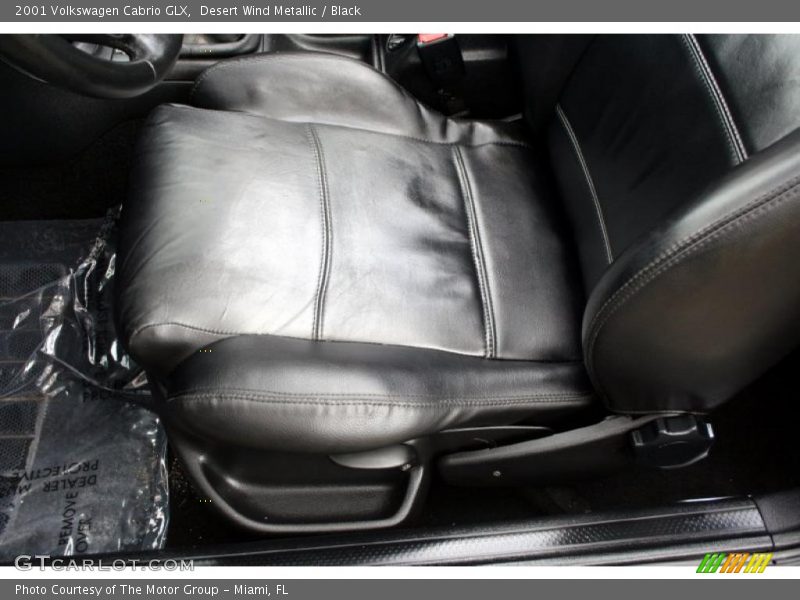 Desert Wind Metallic / Black 2001 Volkswagen Cabrio GLX