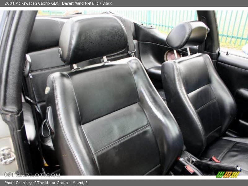 Desert Wind Metallic / Black 2001 Volkswagen Cabrio GLX