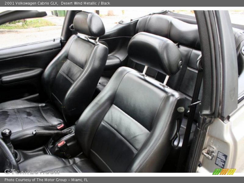 Desert Wind Metallic / Black 2001 Volkswagen Cabrio GLX