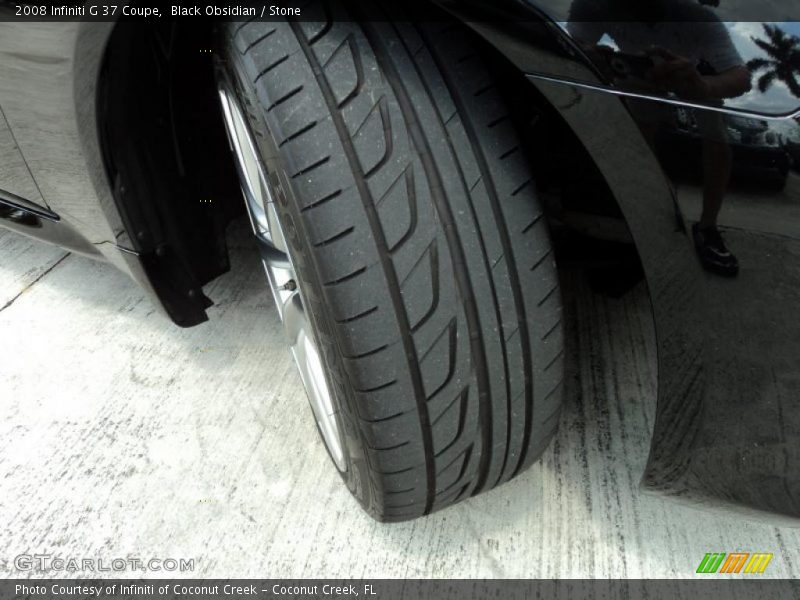 Black Obsidian / Stone 2008 Infiniti G 37 Coupe