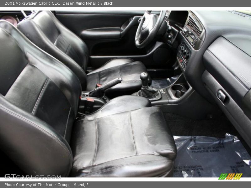 Desert Wind Metallic / Black 2001 Volkswagen Cabrio GLX