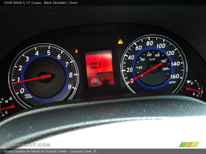  2008 G 37 Coupe 37 Coupe Gauges