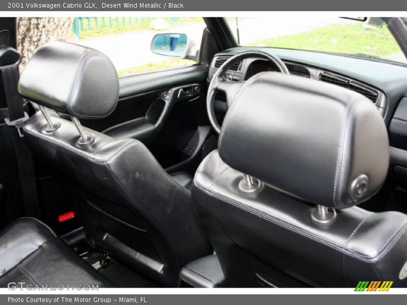 Desert Wind Metallic / Black 2001 Volkswagen Cabrio GLX