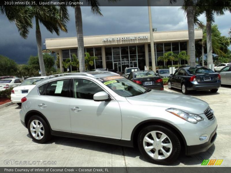 Liquid Platinum / Graphite 2010 Infiniti EX 35