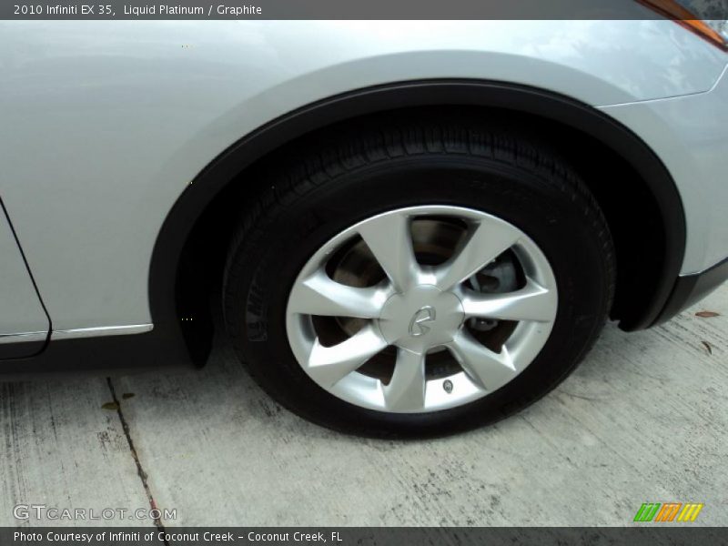 Liquid Platinum / Graphite 2010 Infiniti EX 35