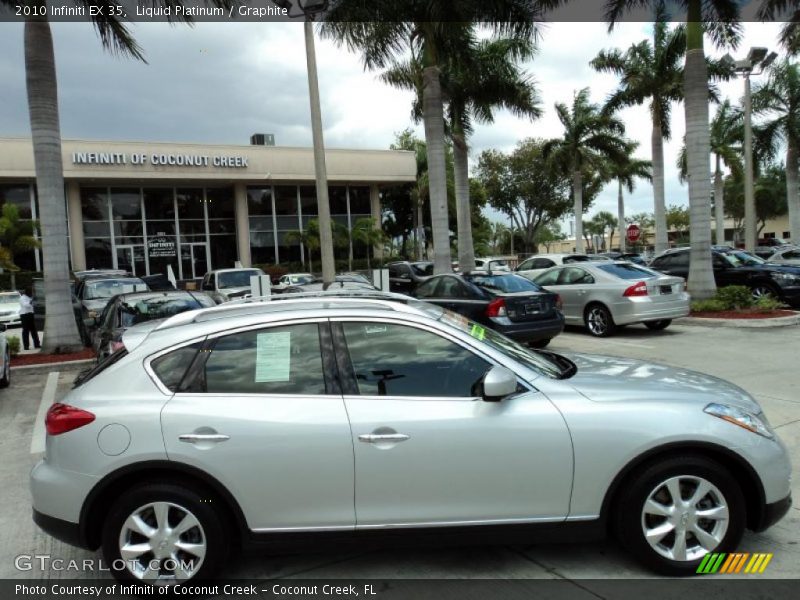 Liquid Platinum / Graphite 2010 Infiniti EX 35