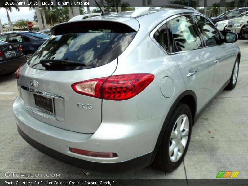 Liquid Platinum / Graphite 2010 Infiniti EX 35