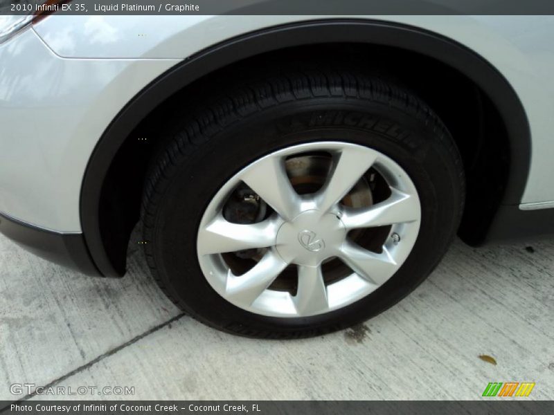 Liquid Platinum / Graphite 2010 Infiniti EX 35