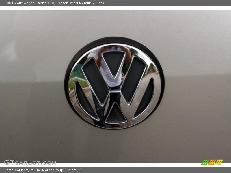 Desert Wind Metallic / Black 2001 Volkswagen Cabrio GLX
