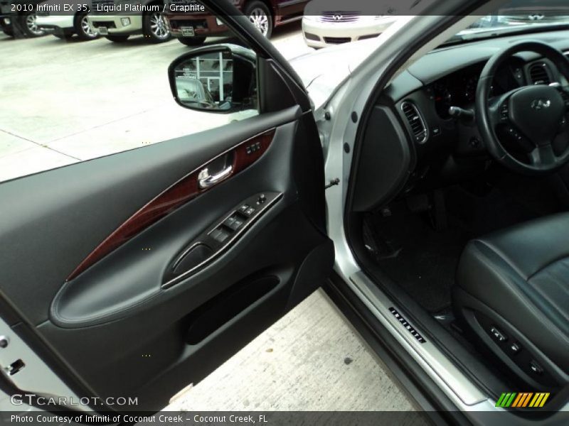 Liquid Platinum / Graphite 2010 Infiniti EX 35