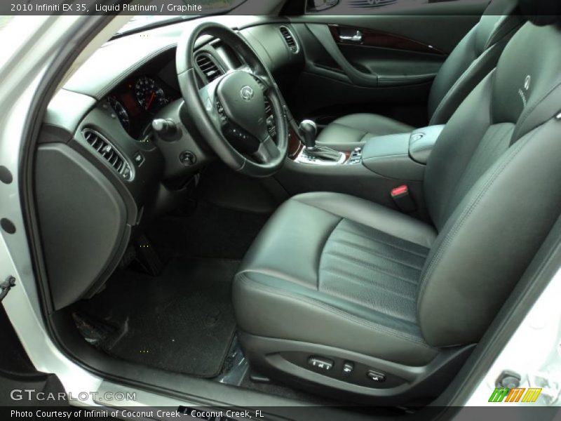 Liquid Platinum / Graphite 2010 Infiniti EX 35