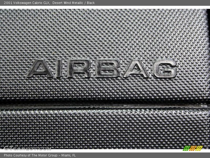 Desert Wind Metallic / Black 2001 Volkswagen Cabrio GLX