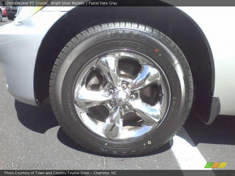 Bright Silver Metallic / Pastel Slate Gray 2007 Chrysler PT Cruiser